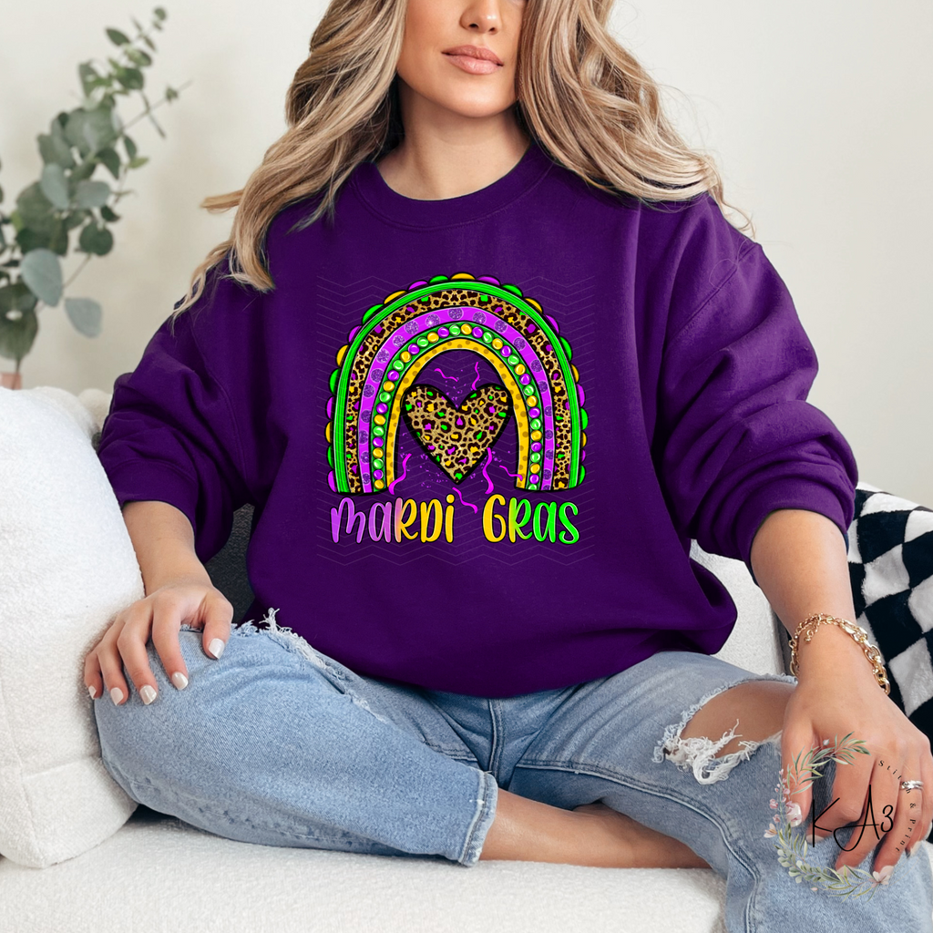 Mardi sales gras sweatshirt