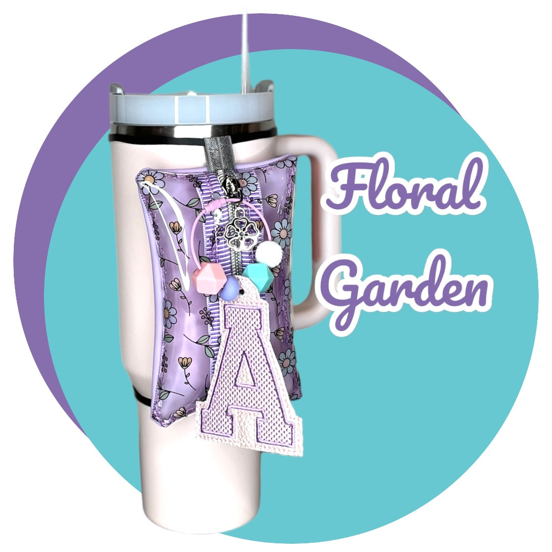 Tumbler Pouch - Floral Garden