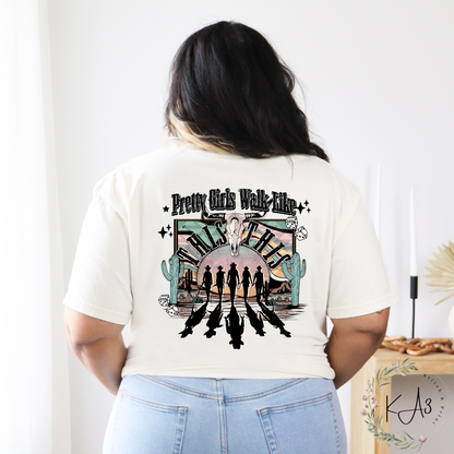 Pretty Girls Walk Like This Graphic Tee