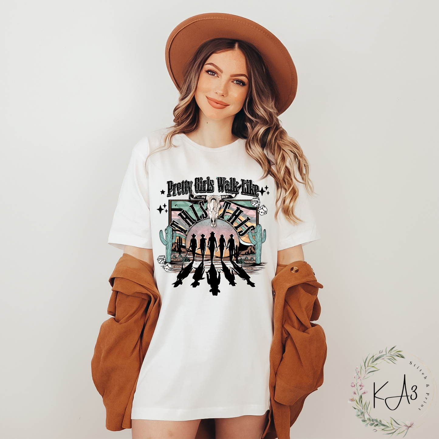 Pretty Girls Walk Like This Graphic Tee