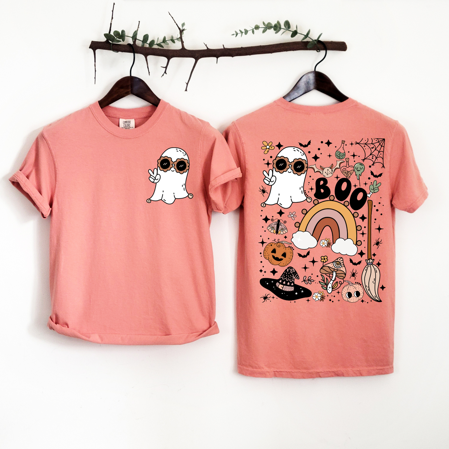 Girl's Cute Spooky Boo T-Shirt