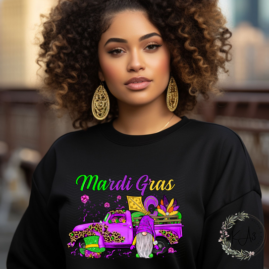 Youth Gnome Mardi Gras T-Shirt/Sweatshirt