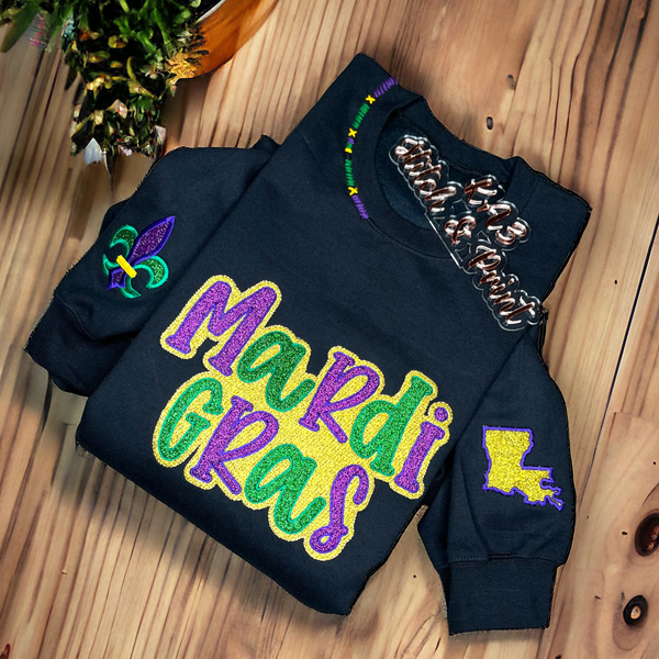 Mardi 2025 gras sweatshirt