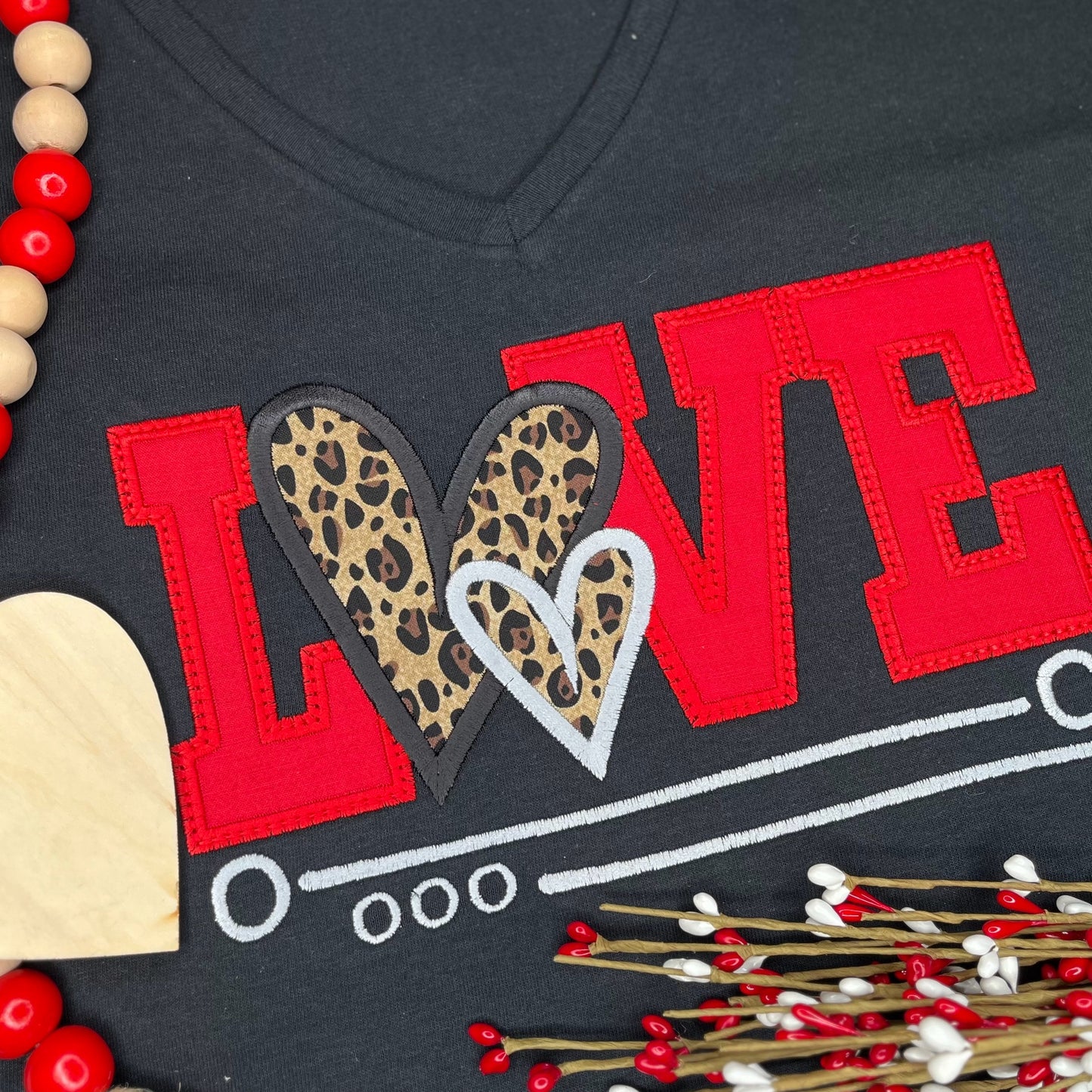 Love Applique Shirt/Crewneck