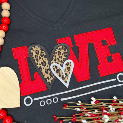 Love Applique Shirt/Crewneck