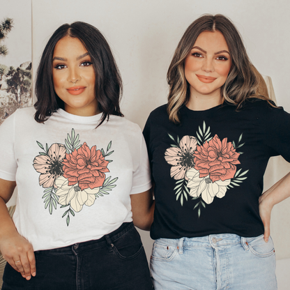 Floral Bouquet Graphic Tee