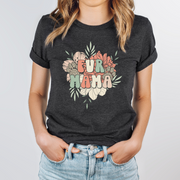 Floral Fur Mama Graphic Tee