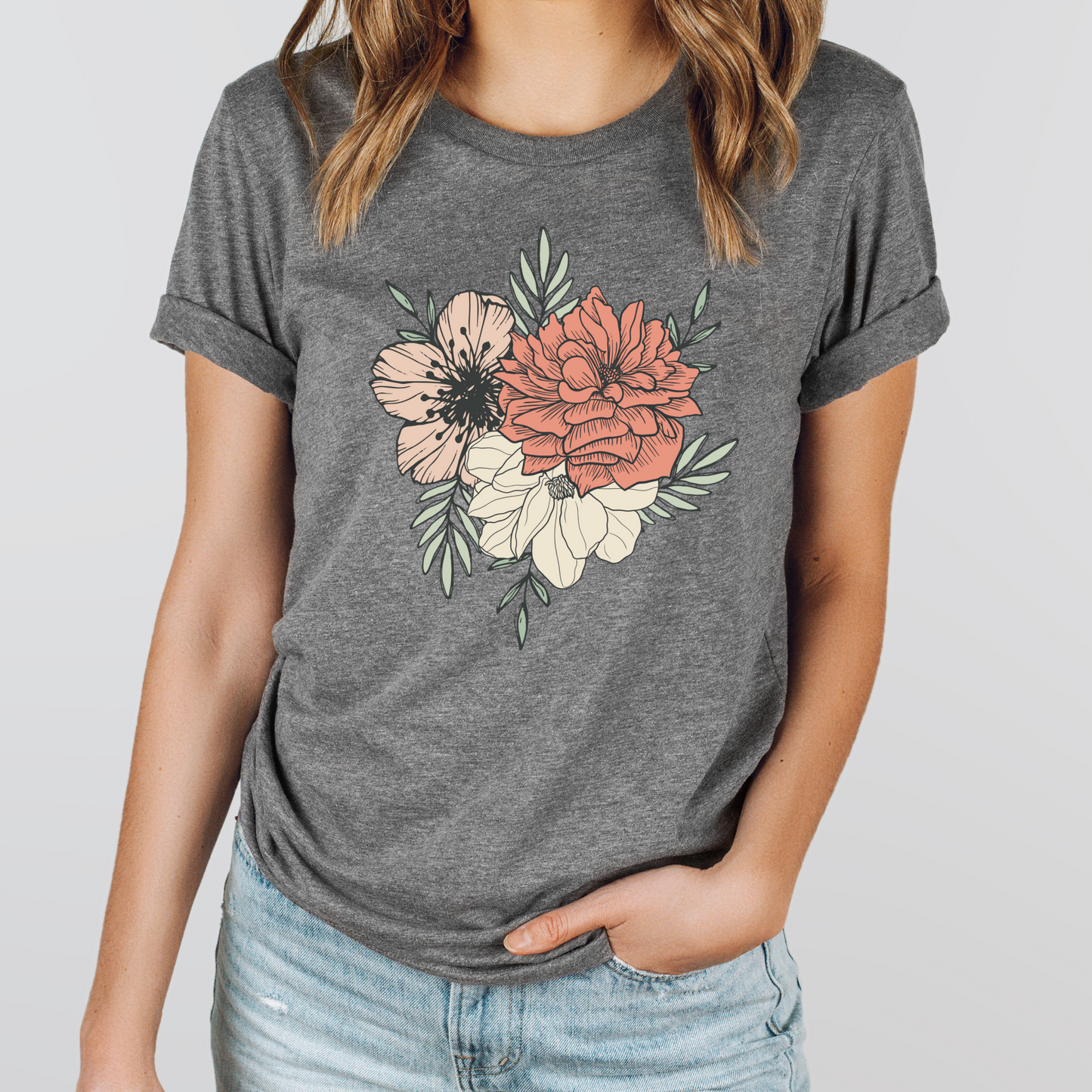 Floral Bouquet Graphic Tee