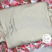 Mama Embroidered Monochrome Sweatshirt